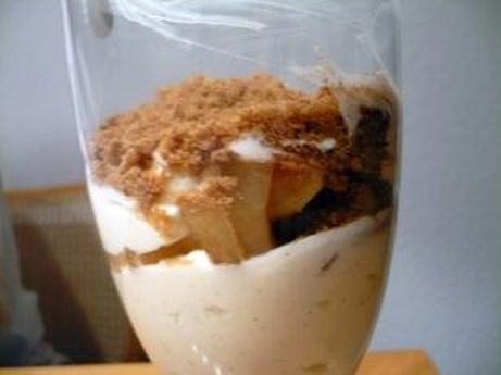 Apfel Spekulatius Dessert
