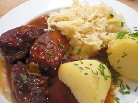 geschmorte Schweinebckchen
