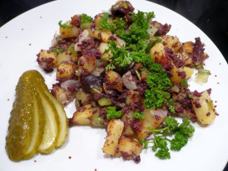 Blutwurst Kartoffel Pfanne