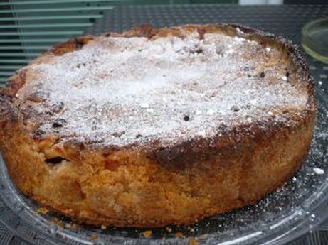 gedeckter Apfelkuchen