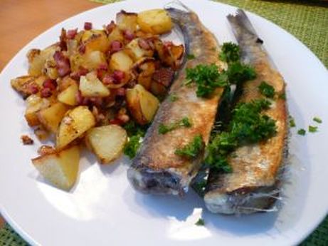 grner Hering gebraten