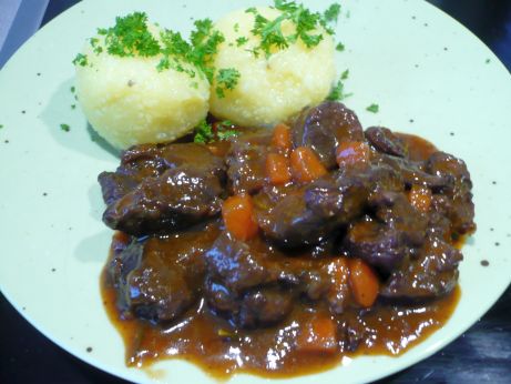 Hirschgulasch