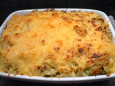 Kartoffel-Sauerkraut Auflauf