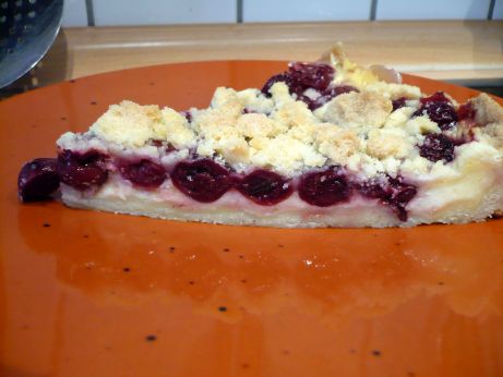 Kirschkuchen mit Streuseln