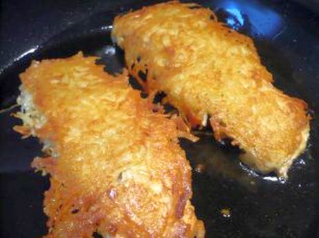Lachs mit Kartoffelkruste