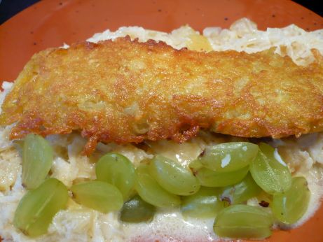 Lachs mit Kartoffelkruste