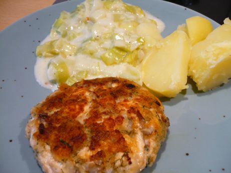 Lachsfrikadellen