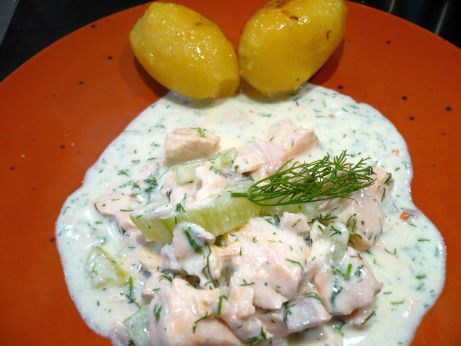 Lachsragout