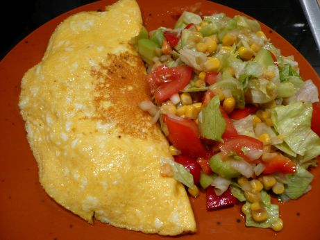 Omlette mit Champignons