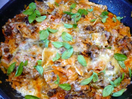 Pfannenlasagne