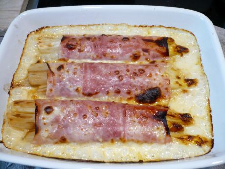 Spargel im Schinkenmantel