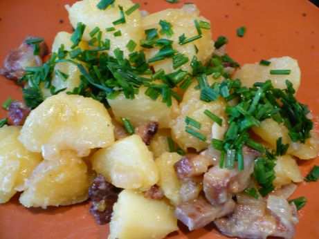 Kartoffelsalat mit Speck