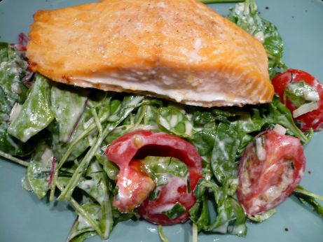 Salatsoe mit Joghurt